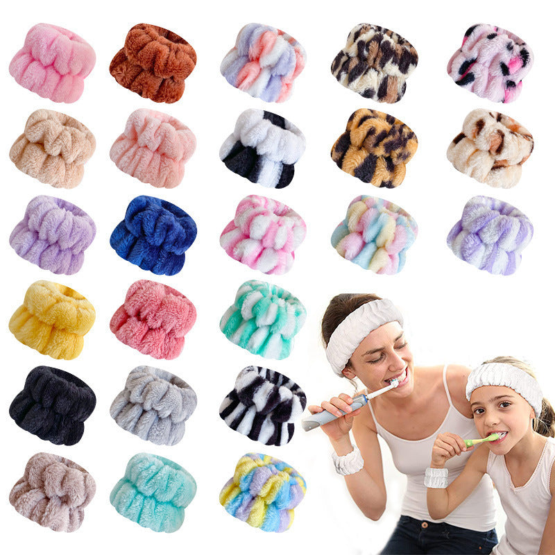 Face Washing Wristband Hand Strap Sponge Twist Clouds