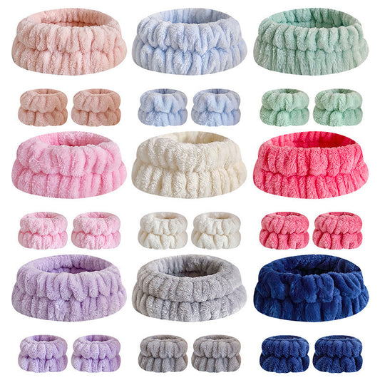 Face Washing Wristband Hand Strap Sponge Twist Clouds